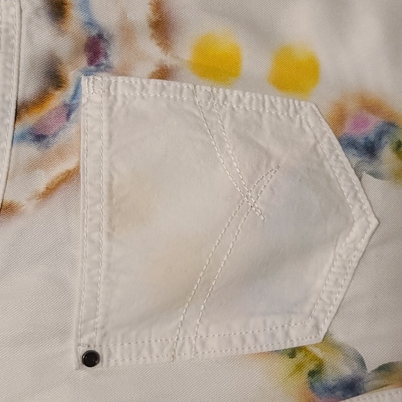 NWT Desigual Women's White Summer Button Down Maxi Skirt (Sz 6) - Picture 6 of 13